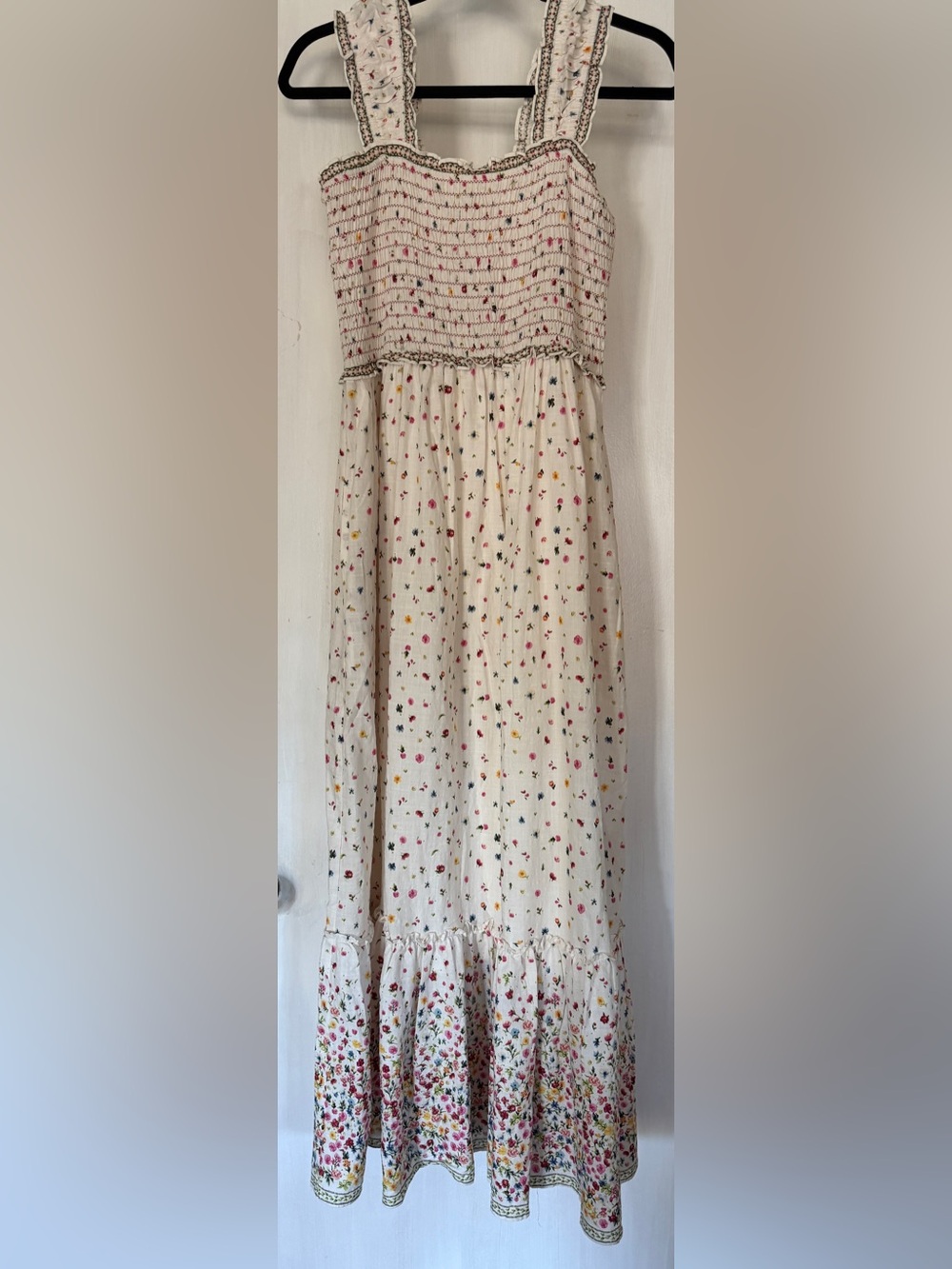 MAX STUDIO Tiered Printed Sundress